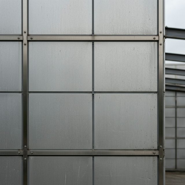 알루미늄/스테인레스 금속 외벽 세척